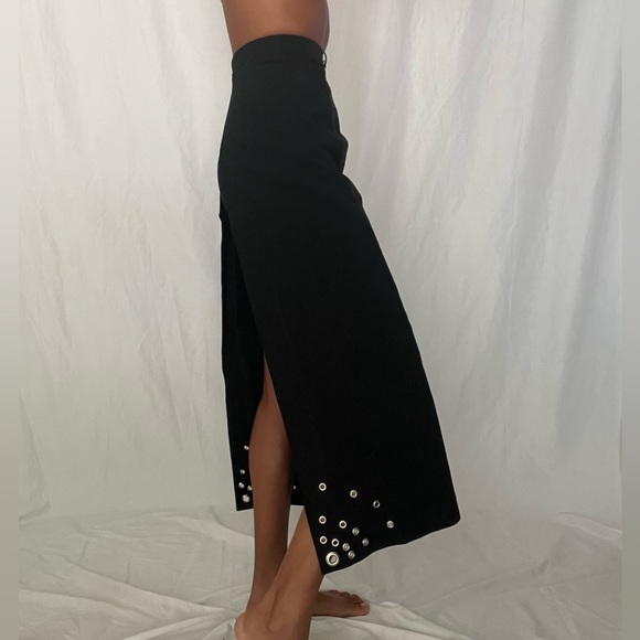 Local designer grommet jacket and skirt set - Picture 11 of 13